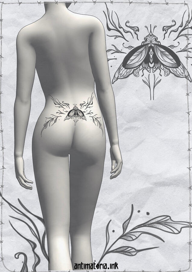 Insect tramp stamp